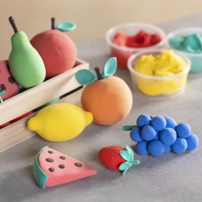 Silk Clay® fruit and vegetables for the play kitchen