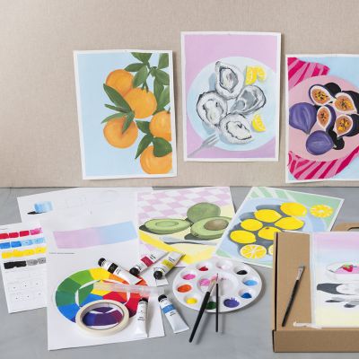 Starter Craft Kit: Learn how to paint with gouache
