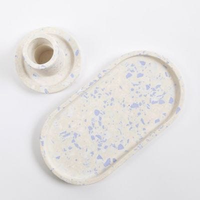 How to make terrazzo flakes with resin cast 