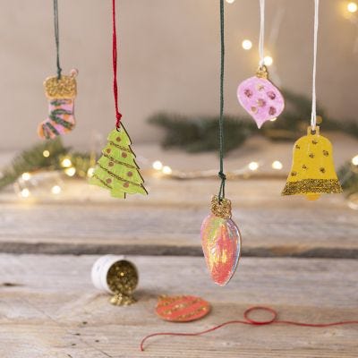 Juleophæng med bio-glimmer