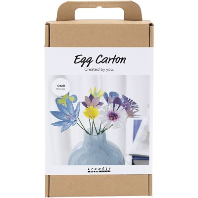 Craft Kit Egg Carton Flowers