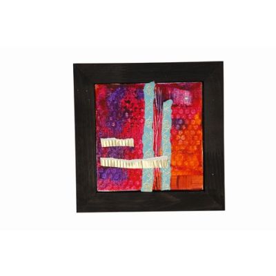 Un collage avec un effet ondulé