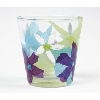 Tissue Paper on Glass