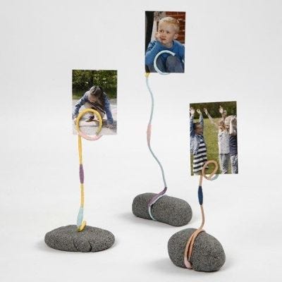A Photo Holder made from Stone Clay