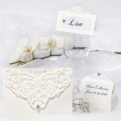 Decorated Filigree Greeting Cards