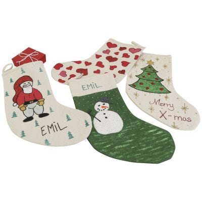 Cosy Christmas socks with motif