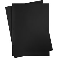 Card, 460x640 mm, 210-220 g, black, 25 sheet/ 1 pack