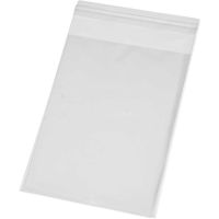 Cellophane Bag, H: 12,9 cm, W: 9,7 cm, thickness 25 my, 20 pc/ 1 pack