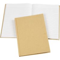 Notebook, A5, 60 g, brown, 1 pc