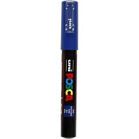 Posca Marker, no. PC-1M, line 0,7 mm, blue, 1 pc