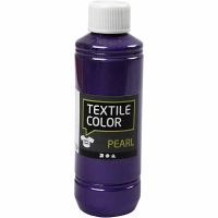 Textile Color Paint, mother of pearl, violet, 250 ml/ 1 bottle
