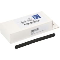 Charcoal Sticks, L: 15 cm, size 10x10 mm, 18 pc/ 1 pack
