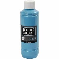 Textile Solid, opaque, turquoise blue, 250 ml/ 1 bottle