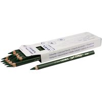 Super Ferby 1 colouring pencils, L: 18 cm, lead 6,25 mm, green, 12 pc/ 1 pack