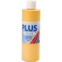 Plus Color Craft Paint, yellow sun, 250 ml/ 1 bottle