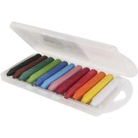 PRIMO wax crayons, assorted colours, 5x12 pc/ 1 pack