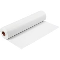 Craft Felt, W: 45 cm, thickness 1,5 mm, 180-200 g, white, 5 m/ 1 roll