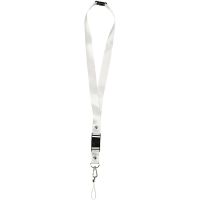Key Hanger, L: 53 cm, W: 2 cm, white, 5 pc/ 1 pack