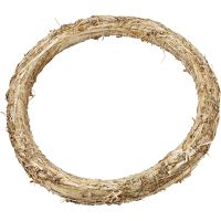 Straw Wreath, D 35 cm, thickness 3 cm, 1 pc
