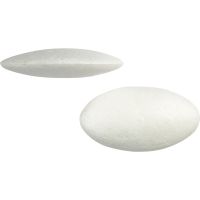 Ufo, size 120x65 mm, thickness 27 mm, white, 100 pc/ 1 pack
