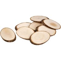 Wooden Discs, thickness 8 mm, 12 pc/ 1 pack