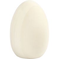 Egg, H: 8 cm, D 6 cm, 1 pc