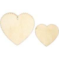 Hearts, size 5,1x5,1 cm, 12 pc/ 1 pack