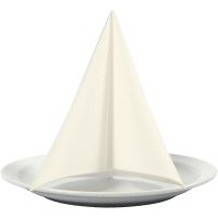 Table Napkins, size 40x40 cm, 60 g, off-white, 20 pc/ 1 pack