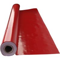 Wax tablecloth, W: 140 cm, red, 1 rm