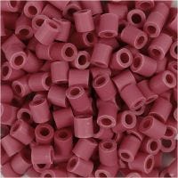 BioBeads tube beads, size 5x5 mm, hole size 2.5 mm, medium, red, 1000 pc/ 1 pack