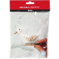 Mini Craft Kit, clip-on bird, 1 set