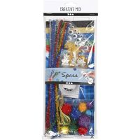 Crafting assortment, Space, 1 pack