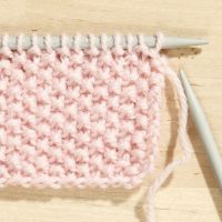 How to knit Seed Stitch Pattern