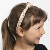 A Hair Band decorated with a Fabric Knot
