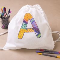 Letter bag for preschoolers