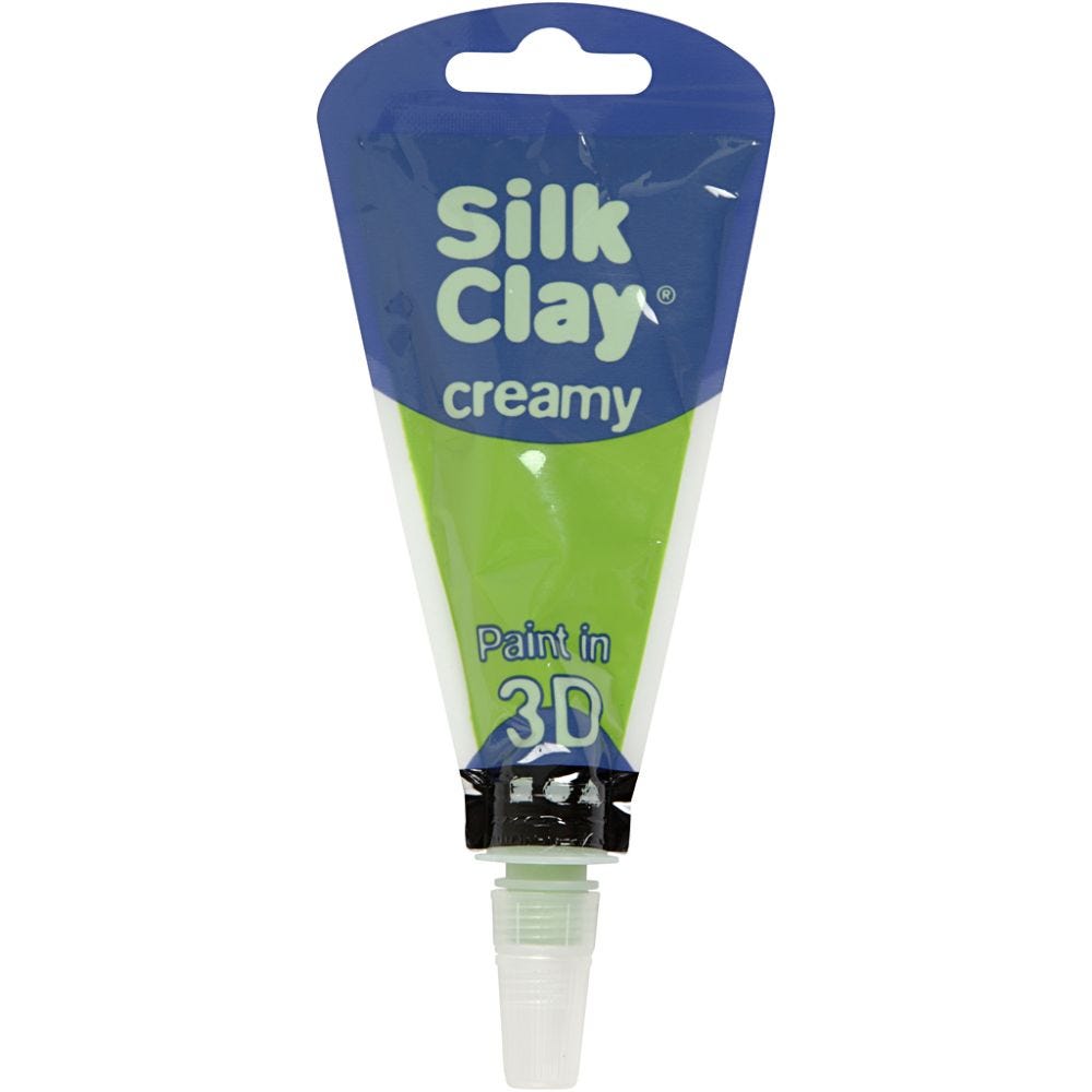 Silk Clay® Creamy, light green, 35 ml/ 1 pc