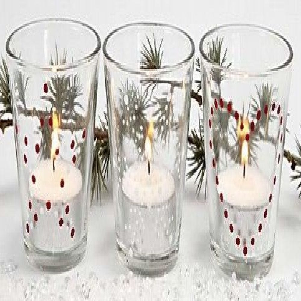 Candles for the Christmas Table