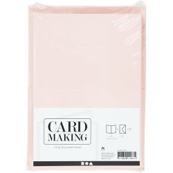Cards and envelopes, card size 10,5x15 cm, envelope size 11,5x16,5 cm, 110+220, pastel colours, 50 set/ 1 pack