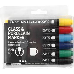 Glass and Porcelain Markers