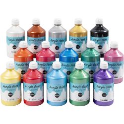 Metallic Acrylic Paint
