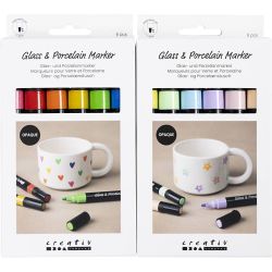 Glass and Porcelain Markers