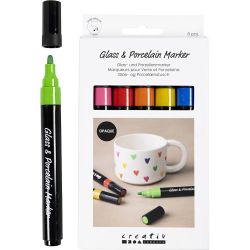 Glass and Porcelain Markers