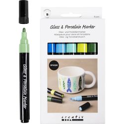 Glass and Porcelain Markers