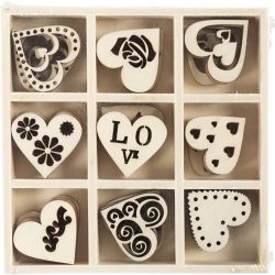 Wooden decorations