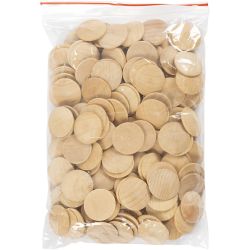 Wooden buttons