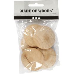 Wooden buttons