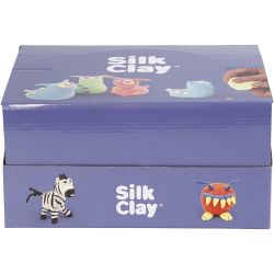Silk Clay&reg;, neon colours, standard colours, 12 set/ 1 pack