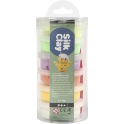 Silk Clay&reg;, spring colours, 6x14 g/ 1 pack