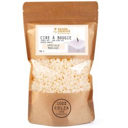 Vegan rapeseed wax for candle casting