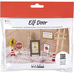 Mini Craft Kit Elf Door